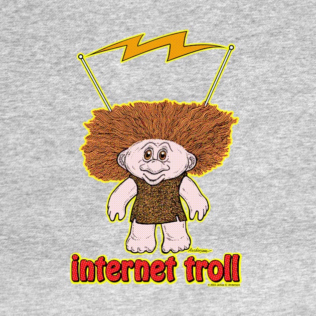 Internet Troll by JEAndersonArt